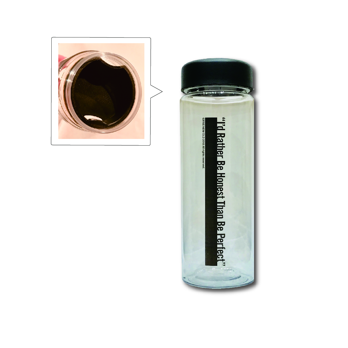 IRBHTBP Clear Bottle